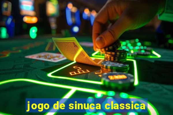 jogo de sinuca classica